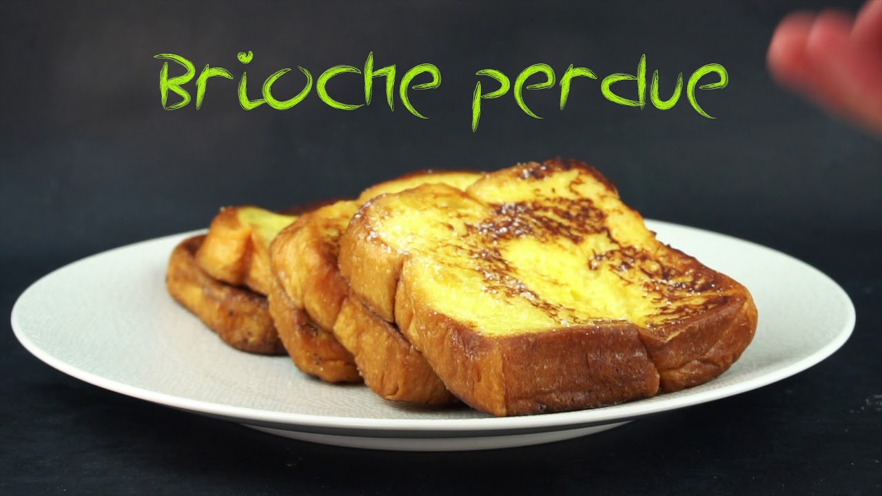 BRIOCHE PERDUE + PRESENTATION À L'ASSIETTE