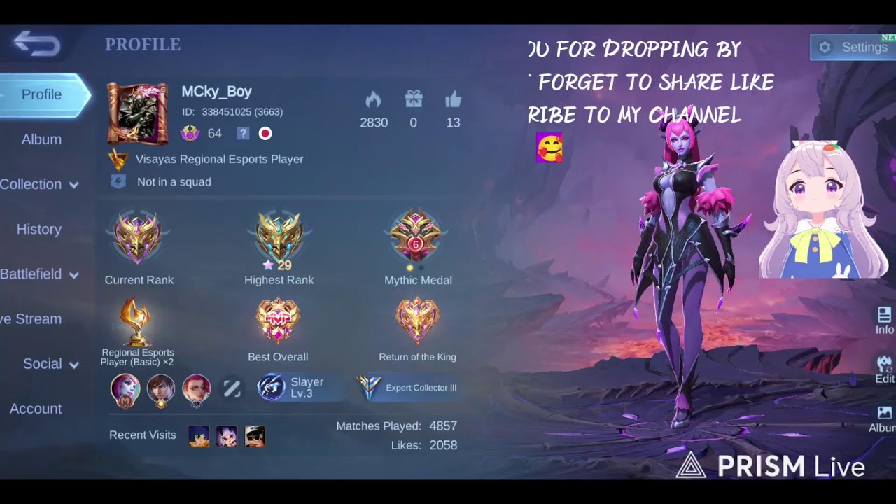 MOBILE LEGENDS I'M BACK... #fyp #foryou #mlbb #mobilelegends #game #youtube #youtubeshorts #enjoy