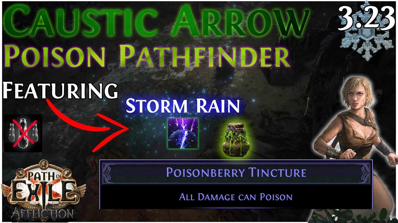 Caustic Arrow Poison PF without Totems?! My League Start plan for 3.23 Affliction
