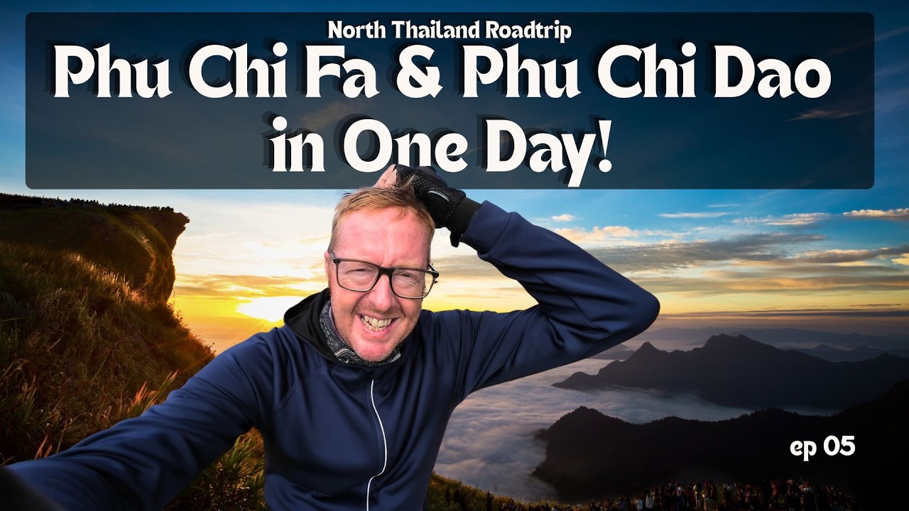 Chiang Rai’s Best Day Trip? 🏍️ Two Summits and the Road to Phu Chi Fa