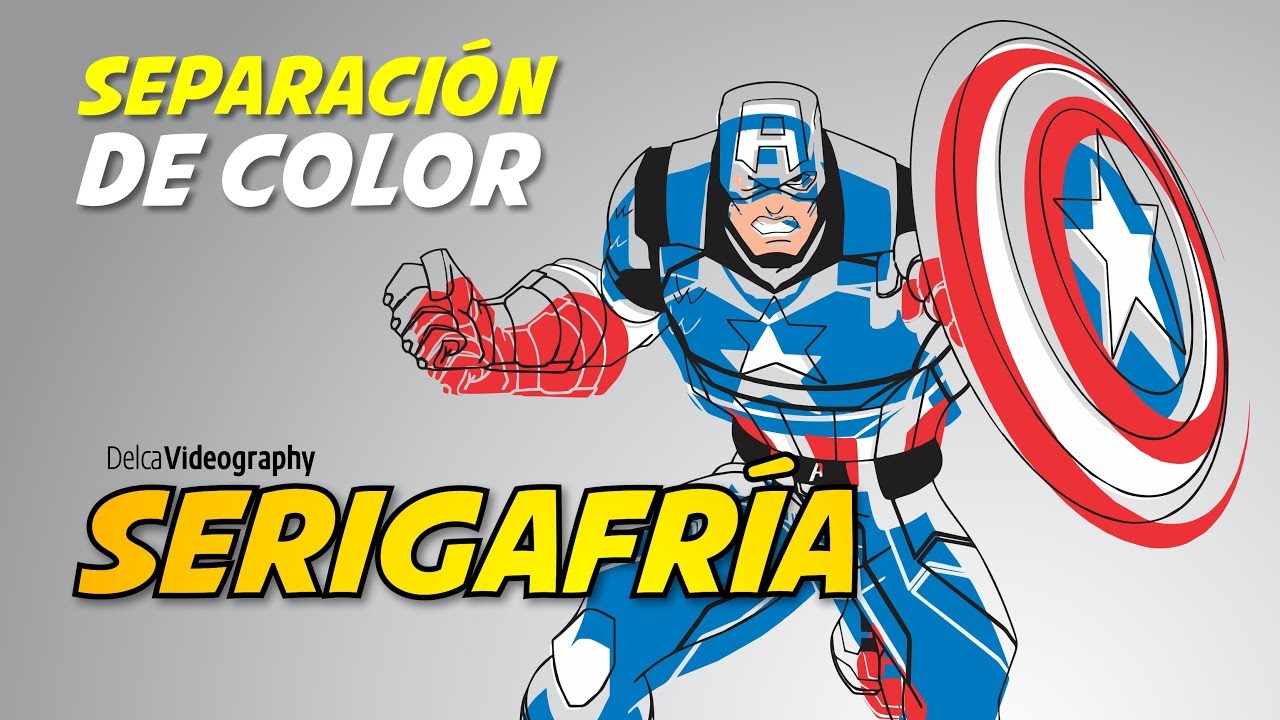 Cómo separar colores para Serigafría en Corel DRAW | DelcaVideography