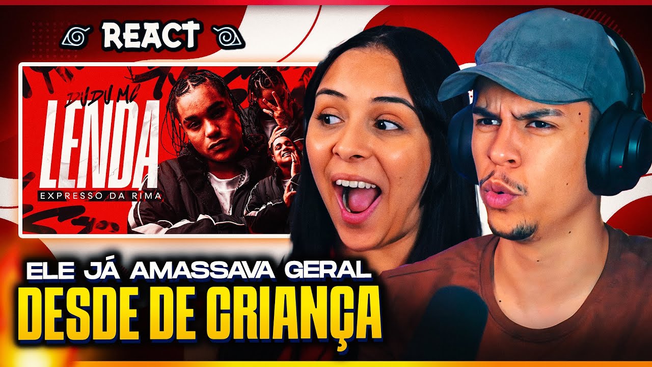 DUDU, a LENDA DO FREESTYLE! 👑 | [Casal Jounin React] 🔥