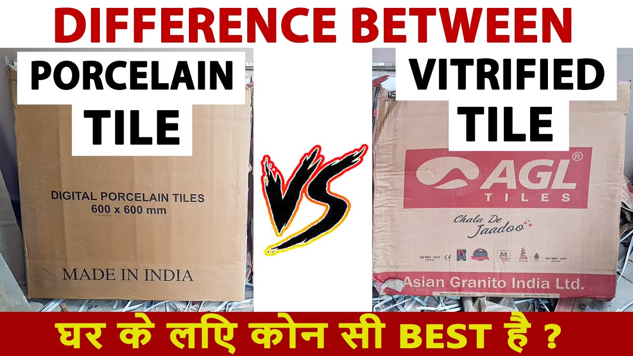 Porcelain Tiles Vs Vitrified Tiles - Difference between Porcelain Tiles and Ceramic tiles