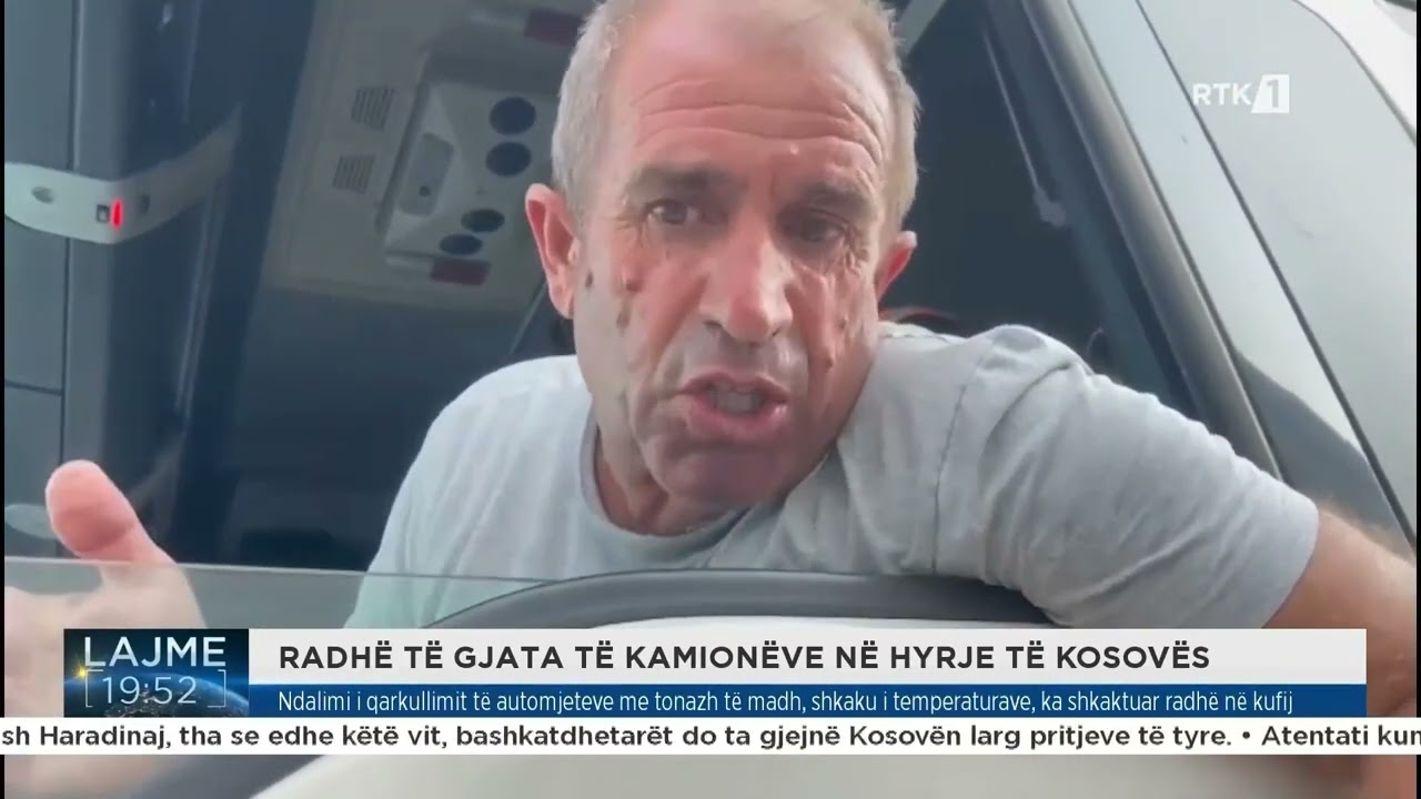 Vendimi i Kosovws p&euml;r ndalim tw qarkullimit tw automjeteve me tonazh tw rwndw shkaku