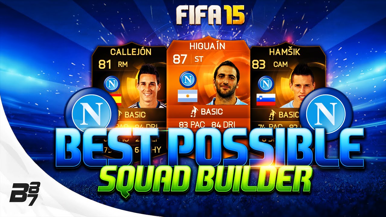 BEST POSSIBLE NAPOLI TEAM! w/ MOTM HIGUAIN and IF HAMSIK | FIFA 15 Ultimate Team Squad Builder