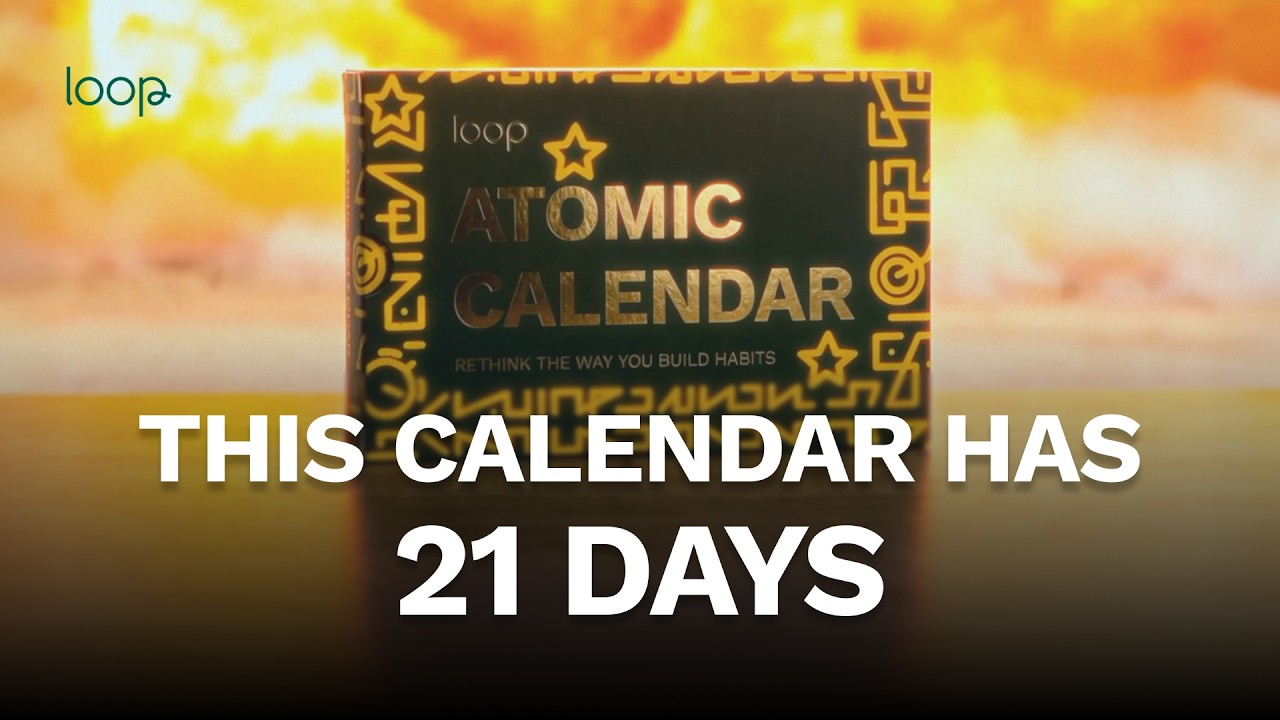 Launching the Atomic Calendar: Build a different life, 21 days at a time.