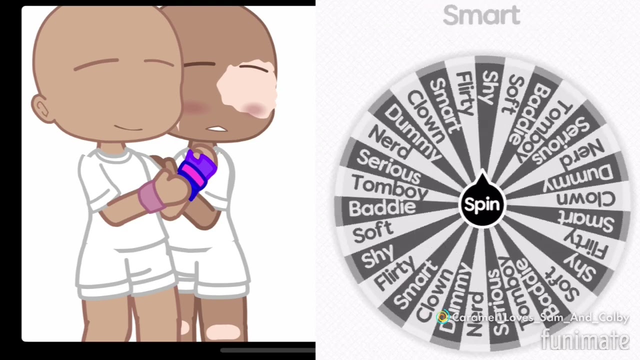 Oc wheel couple challenge ^^ || Superstar C :] || Lesbian || Gacha