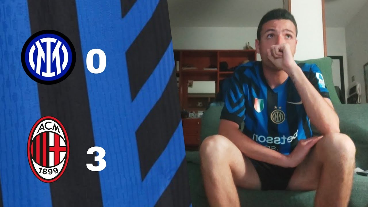 UMILIATI ED ELIMINATI...SENZA PAROLE! INTER-MILAN 0-3 | LIVE REACTION TIFOSI INTERISTI