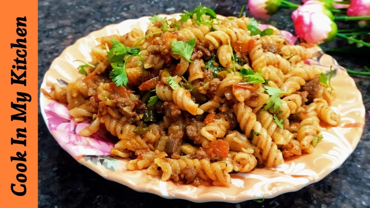 Desi Masala Pasta | Indian Style Pasta Recipe | Quick Pasta Recipe😍😍