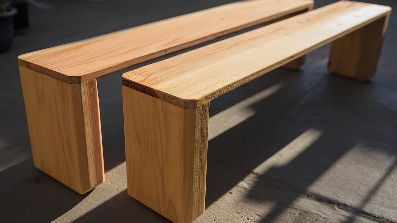 Making a Wood Bench or a Flower Stand【木工】製作木櫈/花架