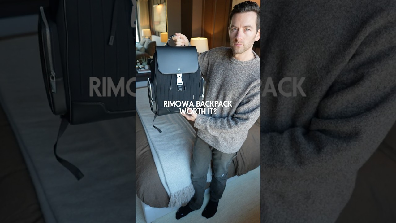 Стоит ли рюкзак Rimowa 1700 долларов? #rimowa #рюкзак #путешествия #сумки #обзор