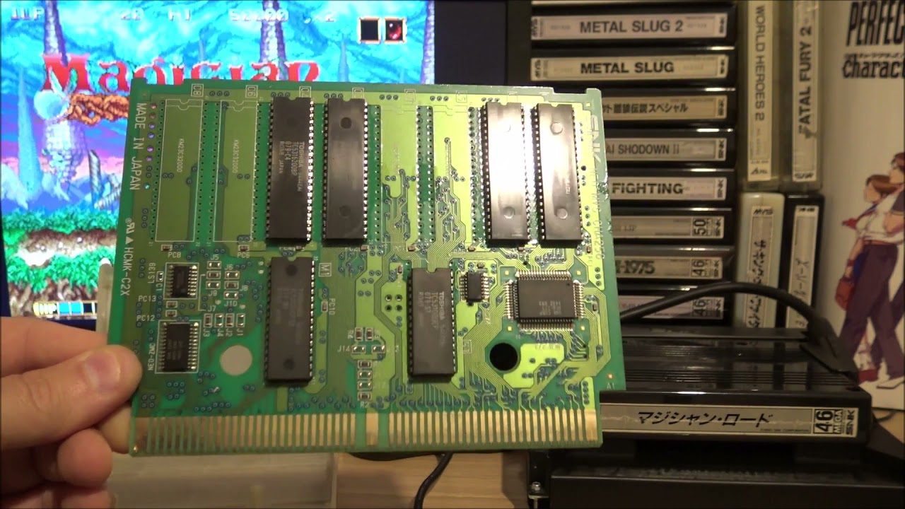 Neo Geo MVS. Colis, attention aux Bootlegs !  (MVS Scans)