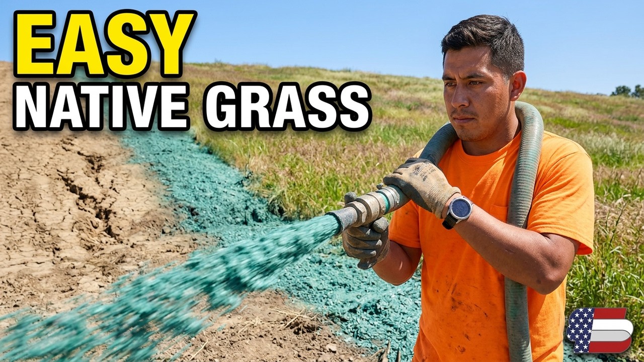 Erosion Control Made Easy with Hydroseeding!