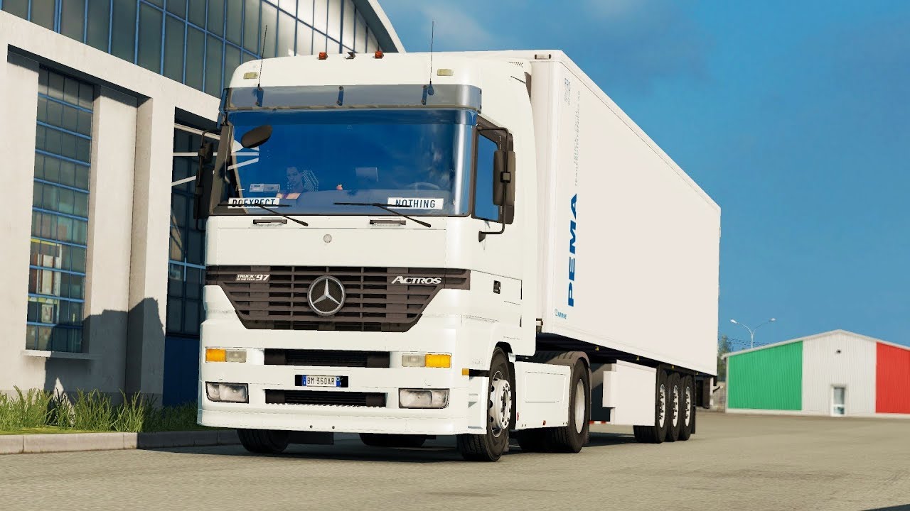 ETS2 1.31 Promods 2.27 Mercedes Actros MP1 Bologna - Osijek