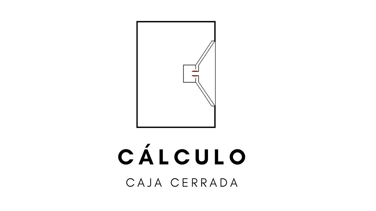 Cálculo para el diseño CAJA CERRADA