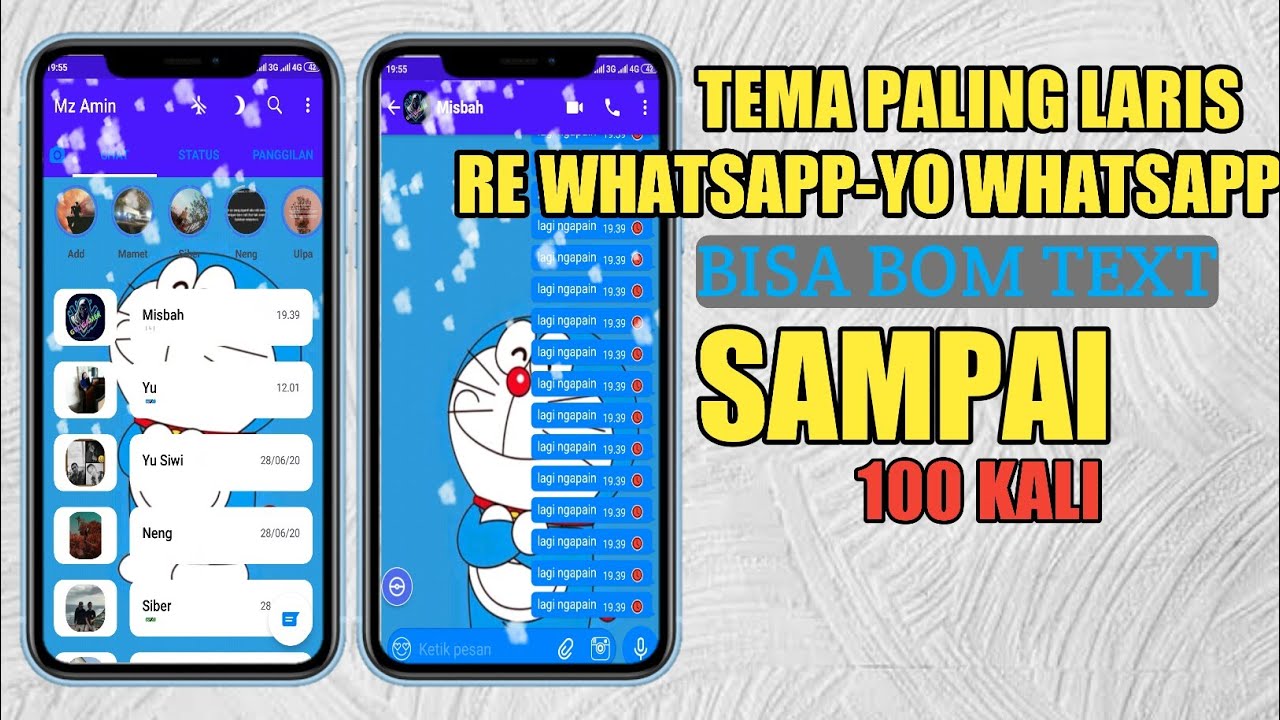 Tema WhatsApp Mod Terbaru 2020 | Tema YoWhatsApp necis | terlaris saat ini
