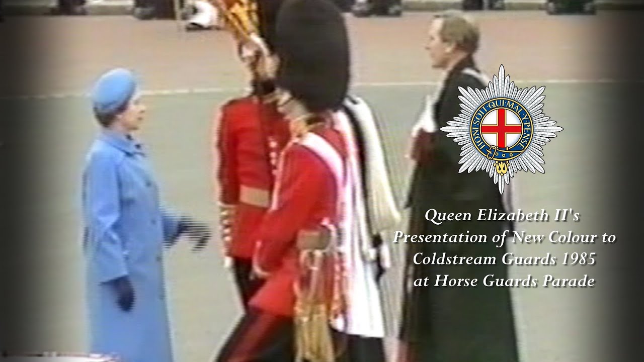 Queen Elizabeth II's Presentation of New Colour 1985 (Full)