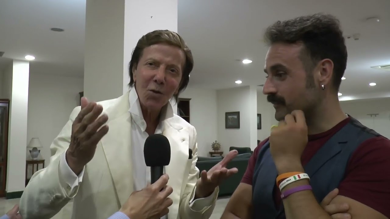 Don Roberto incontra il Mago Silvan all’International Cilento Film Festival