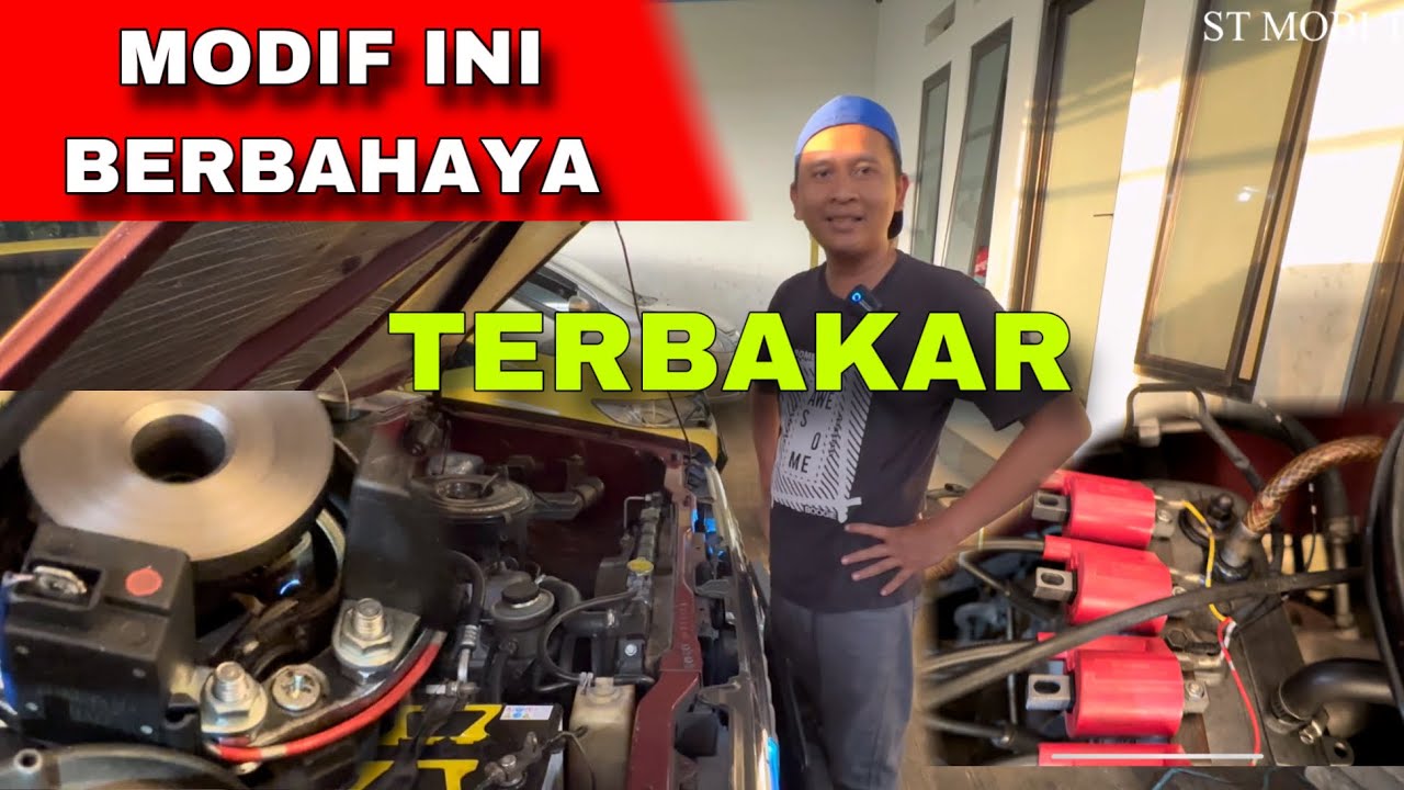 KIJANG DI MODIF KO BEGINI..!!!! BISA KEBAKARAN MOBILNYA…!!!