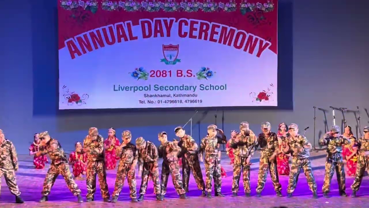 Liverpool School Anual function 2081. Xori Aarushi ko Dance performance.