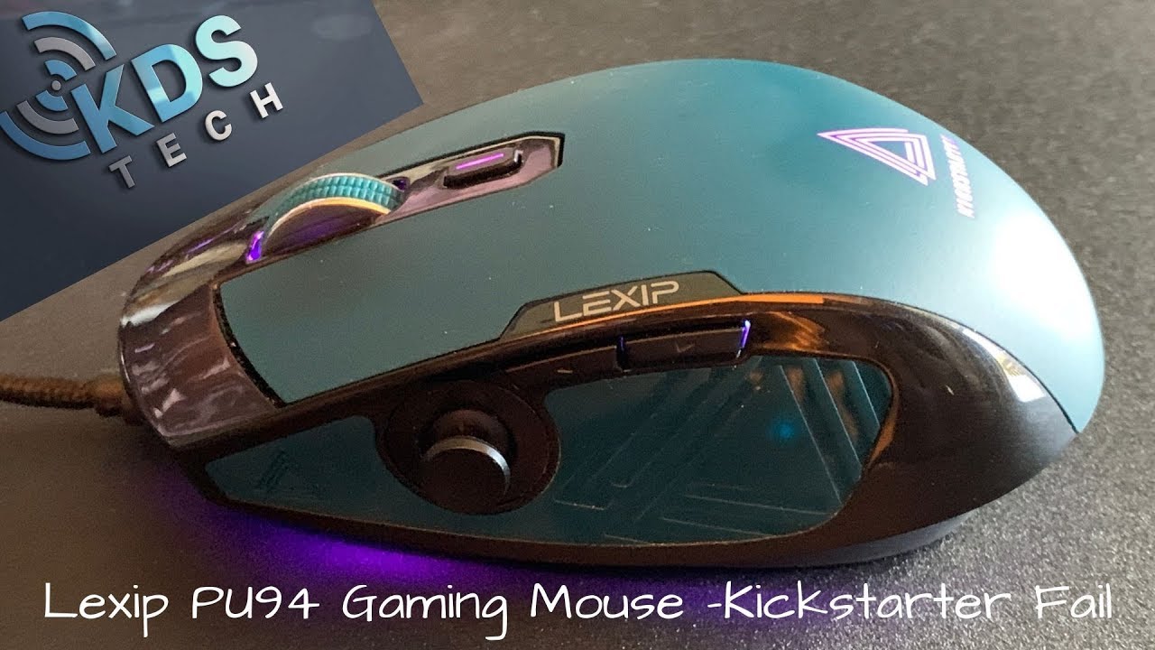 Lexip PU94 Gaming Mouse Review - A Kickstarter Fail!