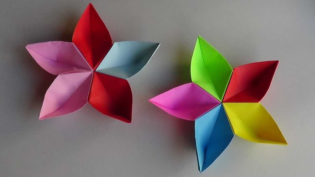 Flor Modular de Papel - Origami Sakura