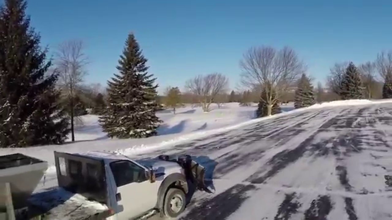 Fisher Plows   STEEL CASTER Stainless Steel Hopper Spreaders