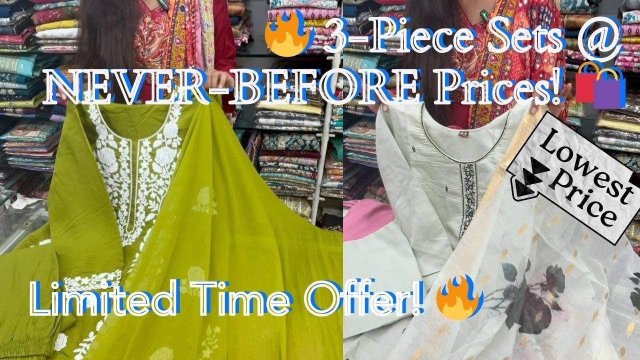 ✨ Unbeatable Offer on 3-Piece Sets – Style, Comfort & Savings Like Never Before! 💃🔥| #viralvideo