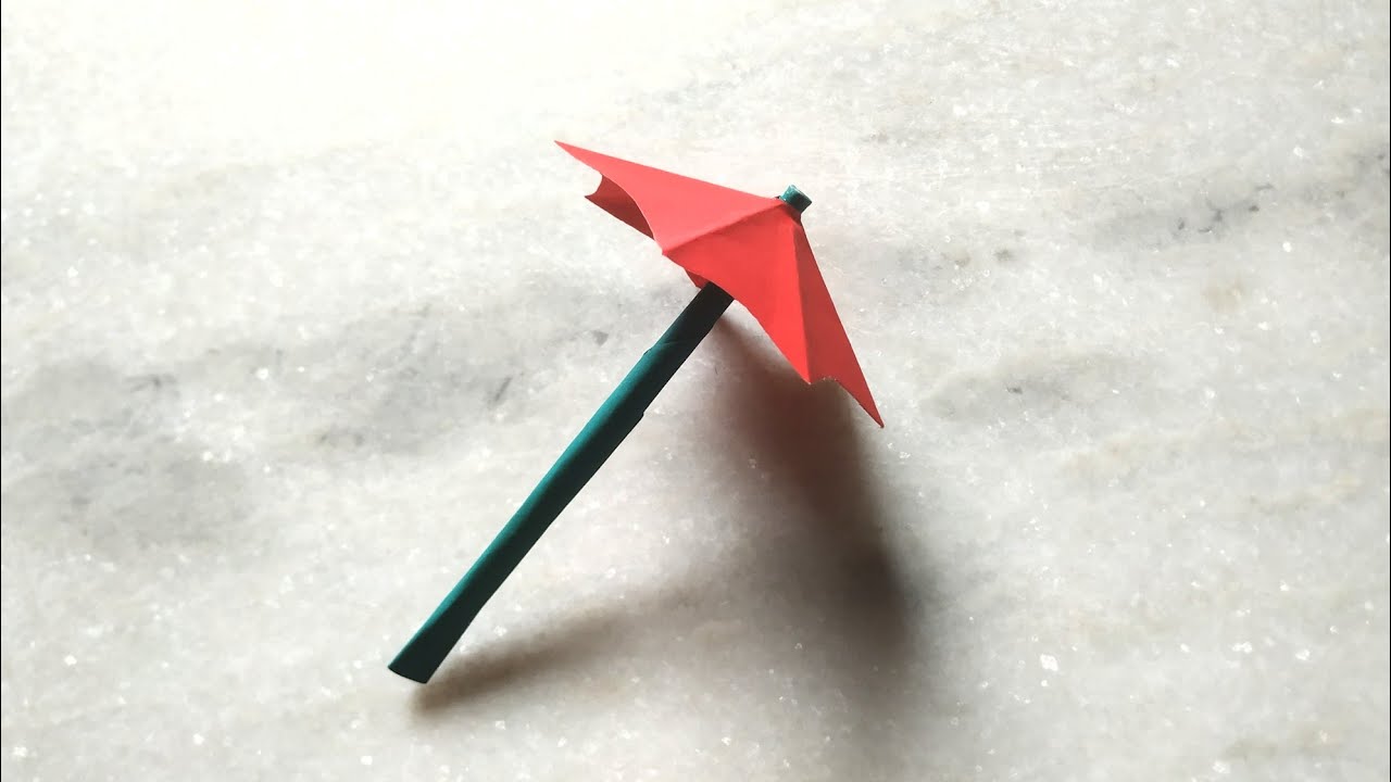 very easy red umbrella