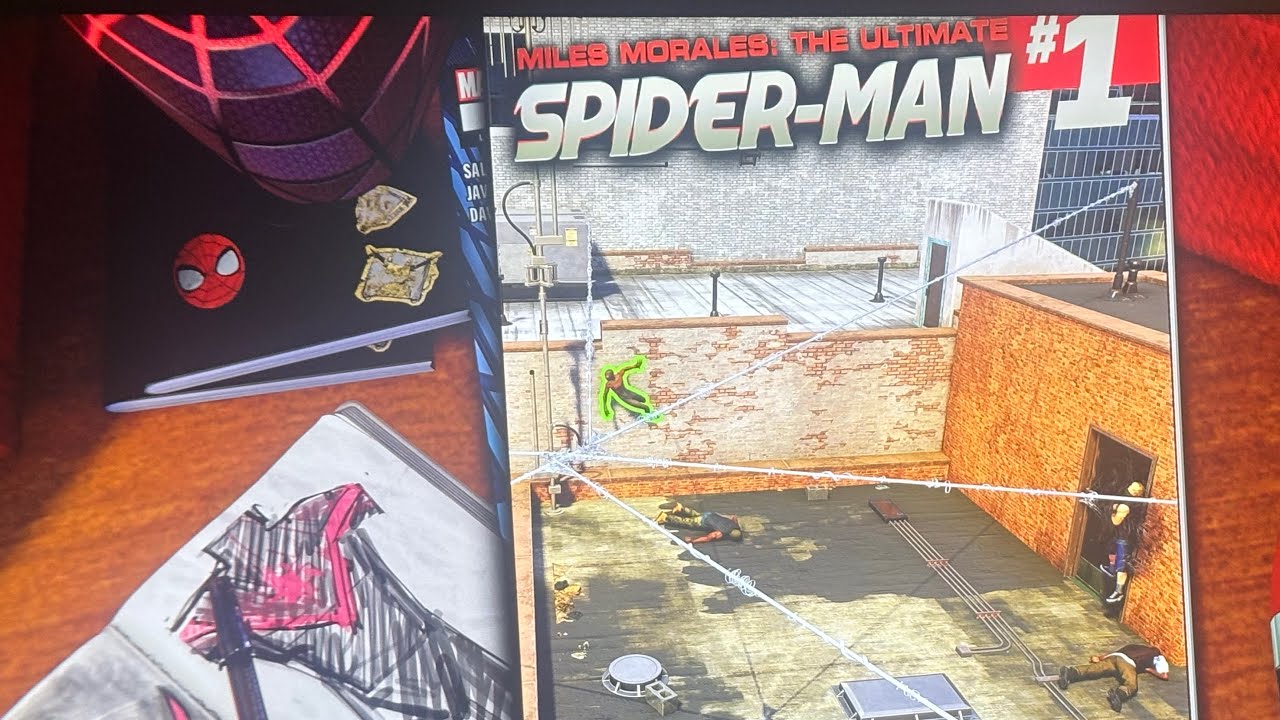 Marvel's Spider-Verse 3: Caught in the web.