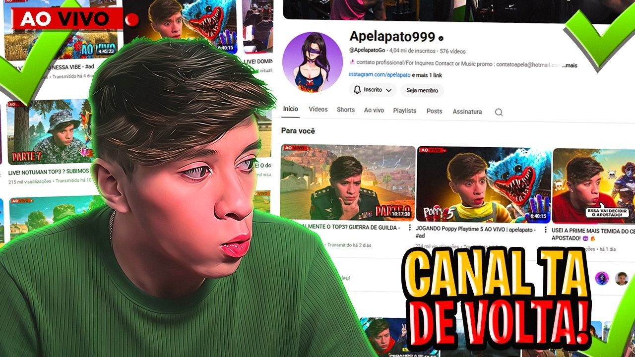LIVE! ESTOU DE VOLTA!!! ME AJUDEM - #ad