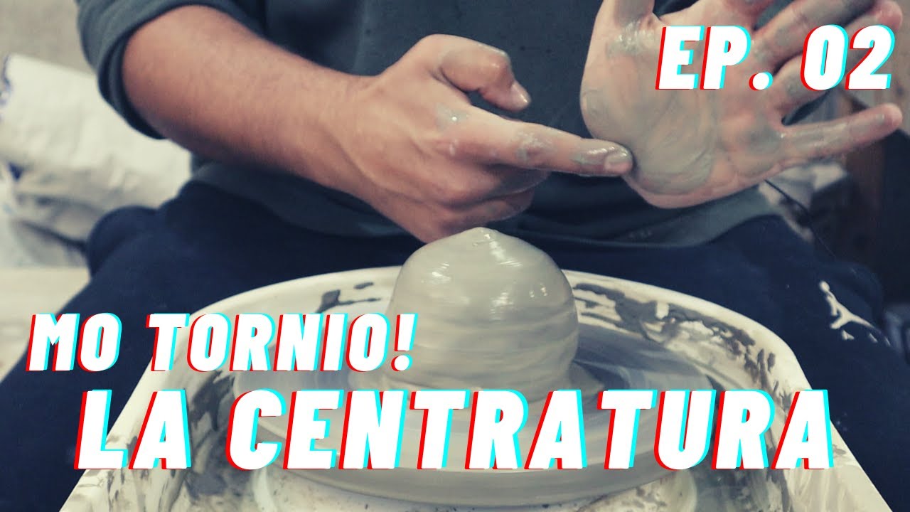Lezioni di Tornio! Come Centrare l'Argilla sul Tornio. (Tornio per Ceramica Economico)