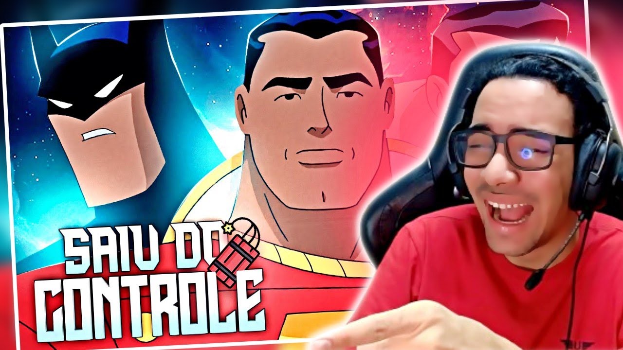 UMA LOUCURA ISSO!LIGA DA JUSTIÇA E A REUNIÃO PERDEU O CONTROLE (Paródia Redublagem)-REACT