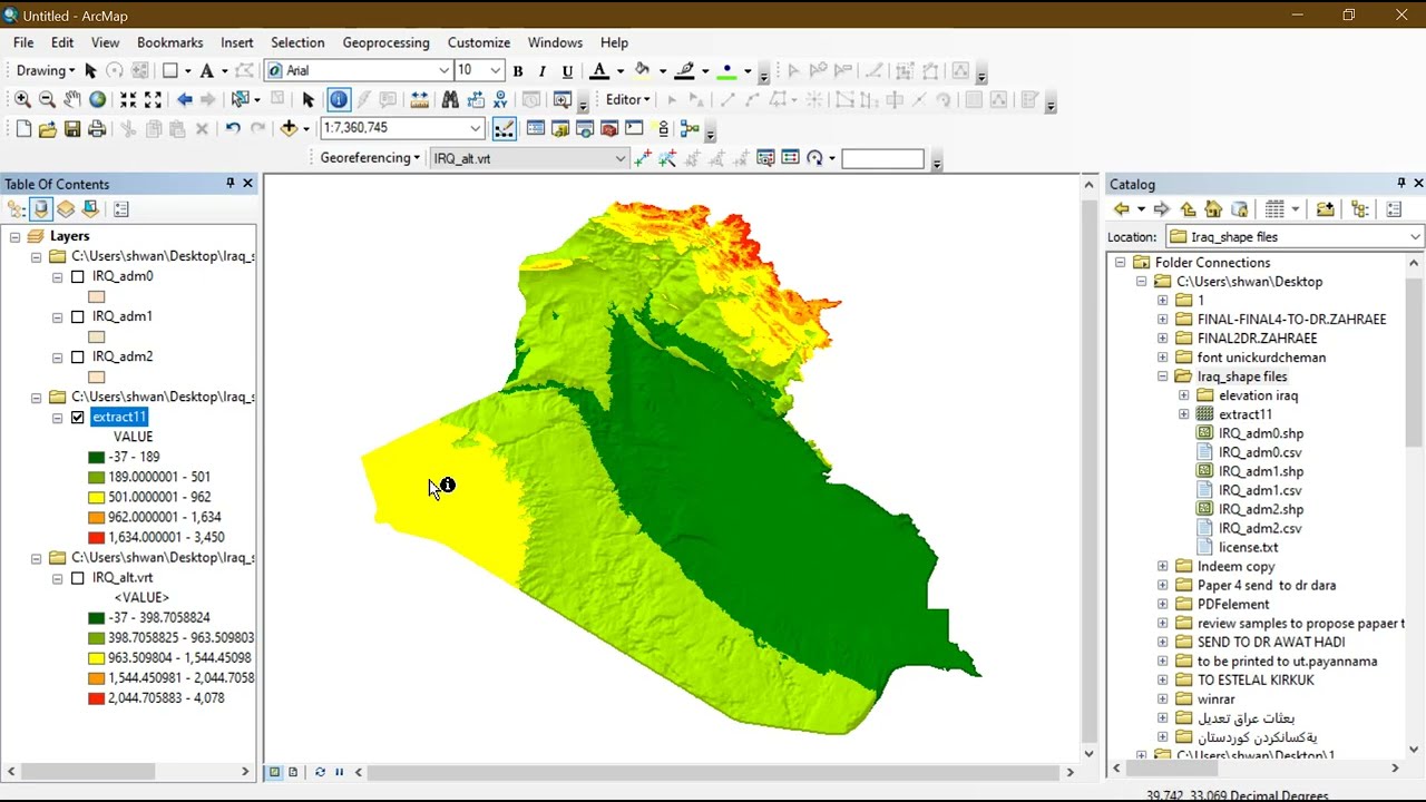Download Shape Files ,Raster and Extracting Data