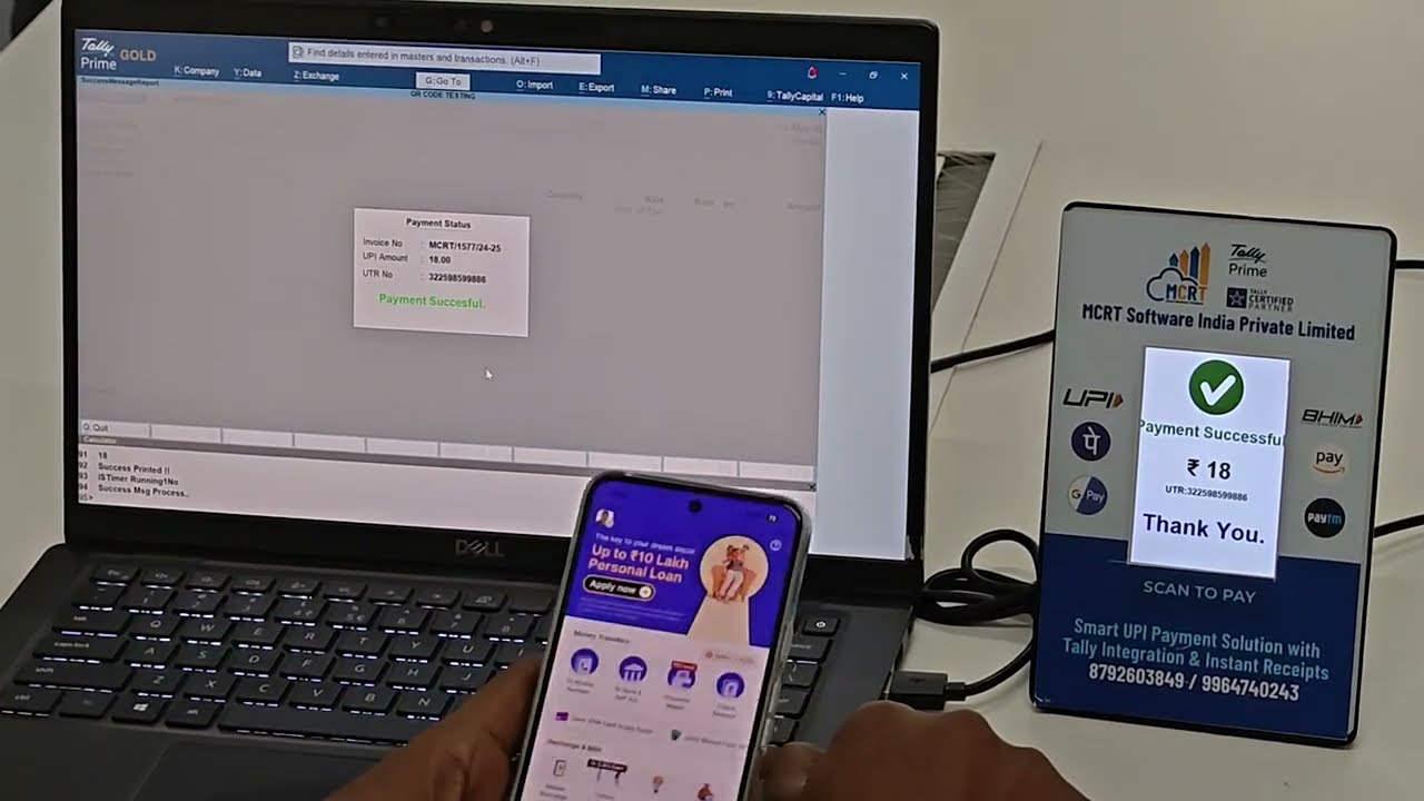 TallyPrime UPI Payment Automation | Dynamic QR Code Integration