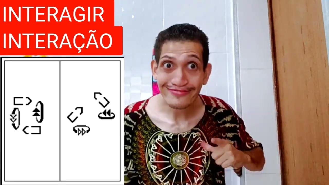 INTERAGIR | INTERA&Ccedil;&Atilde;O - SINAL EM LIBRAS