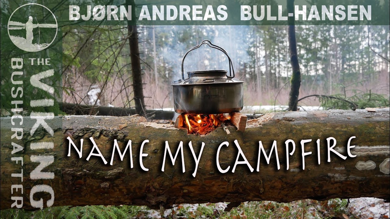 My Quick & Easy Campfire Setup and a Restored Axe | Bjørn Andreas Bull-Hansen | Vikings | Bushcraft