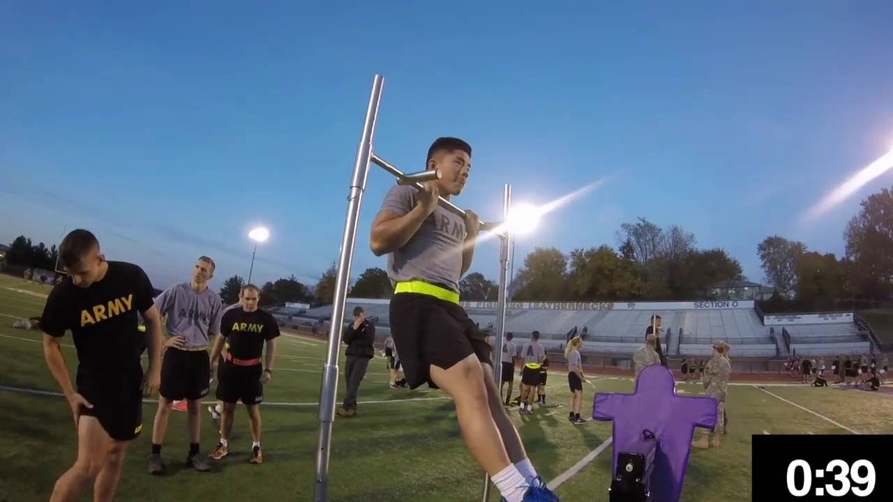 Cadet Jacob Lowman (GAFPB Flex arm-hang)
