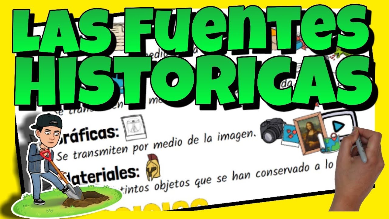 ⚒ Qué SON las FUENTES HISTÓRICAS para NIÑOS