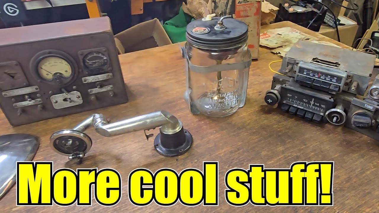 Storage Shed Clean-out Part 128. Unboxing another Mystery Crate of Vintage Treasure! Best one Yet!