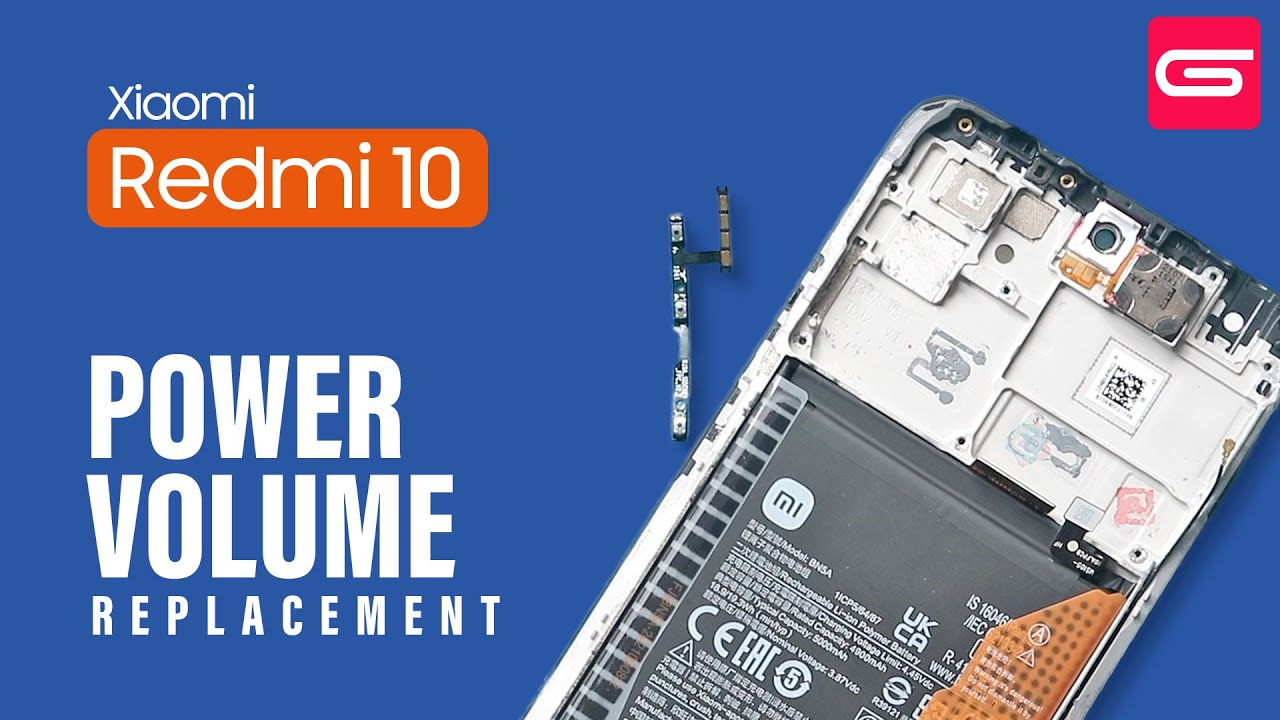 Xiaomi Redmi 10 Power Volume Flex Replacement | Redmi 10 2022 | Prime