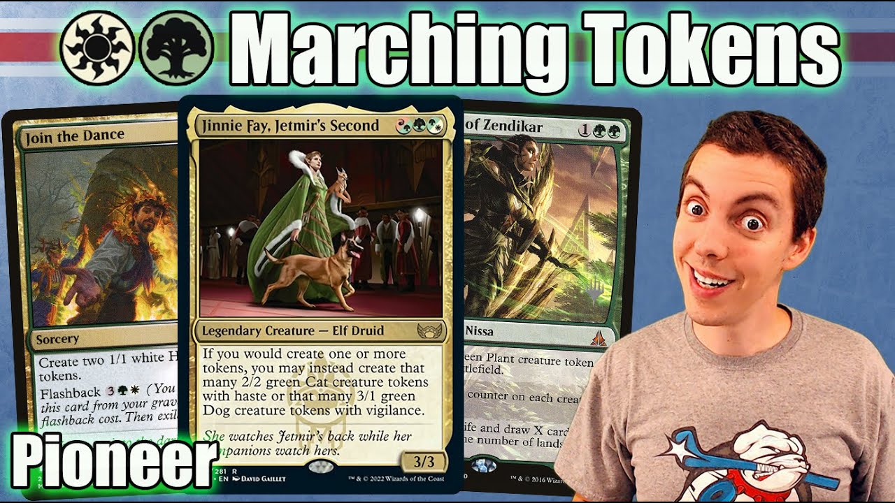 (Pioneer) ⚪🟢 - Marching Tokens - Going Wide