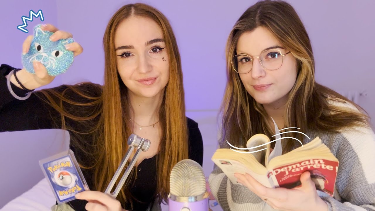 ASMR | Duo de gestes chaotiques pour t'endormir 🌙 avec la majestueuse @alteanne