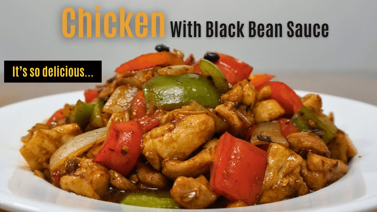 SUPER EASY Chinese Chicken with Black Bean Sauce (豉汁鸡) | Delicious & Quick Recipe