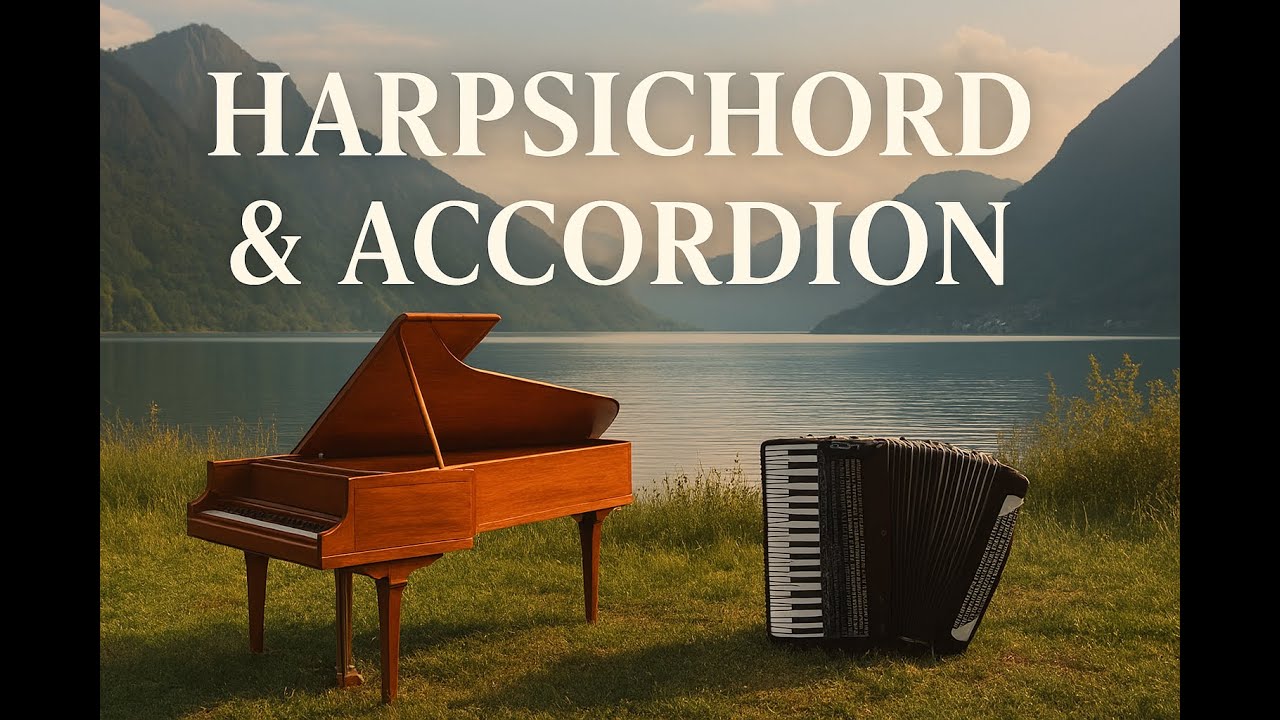 Relaxing Accordion & Harpsichord Duet | MirakoShow
