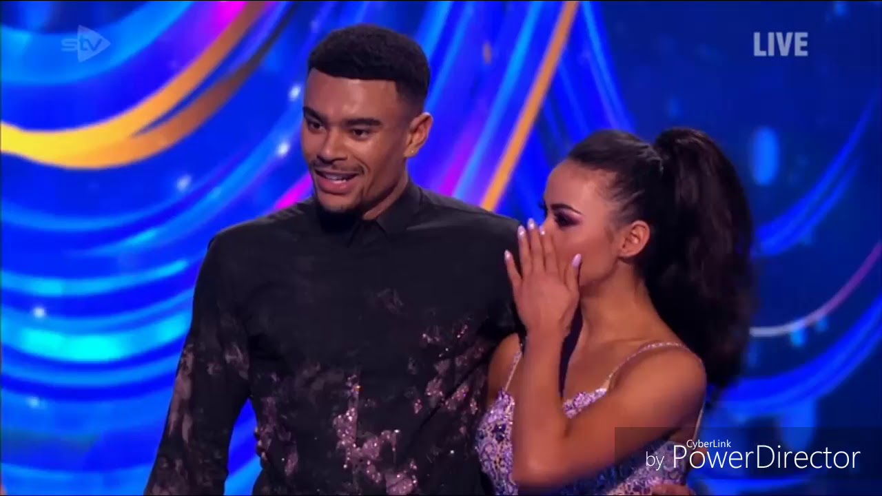 Wes Nelson and Vanessa Bauer skating in Dancing on Ice (17/2/19)