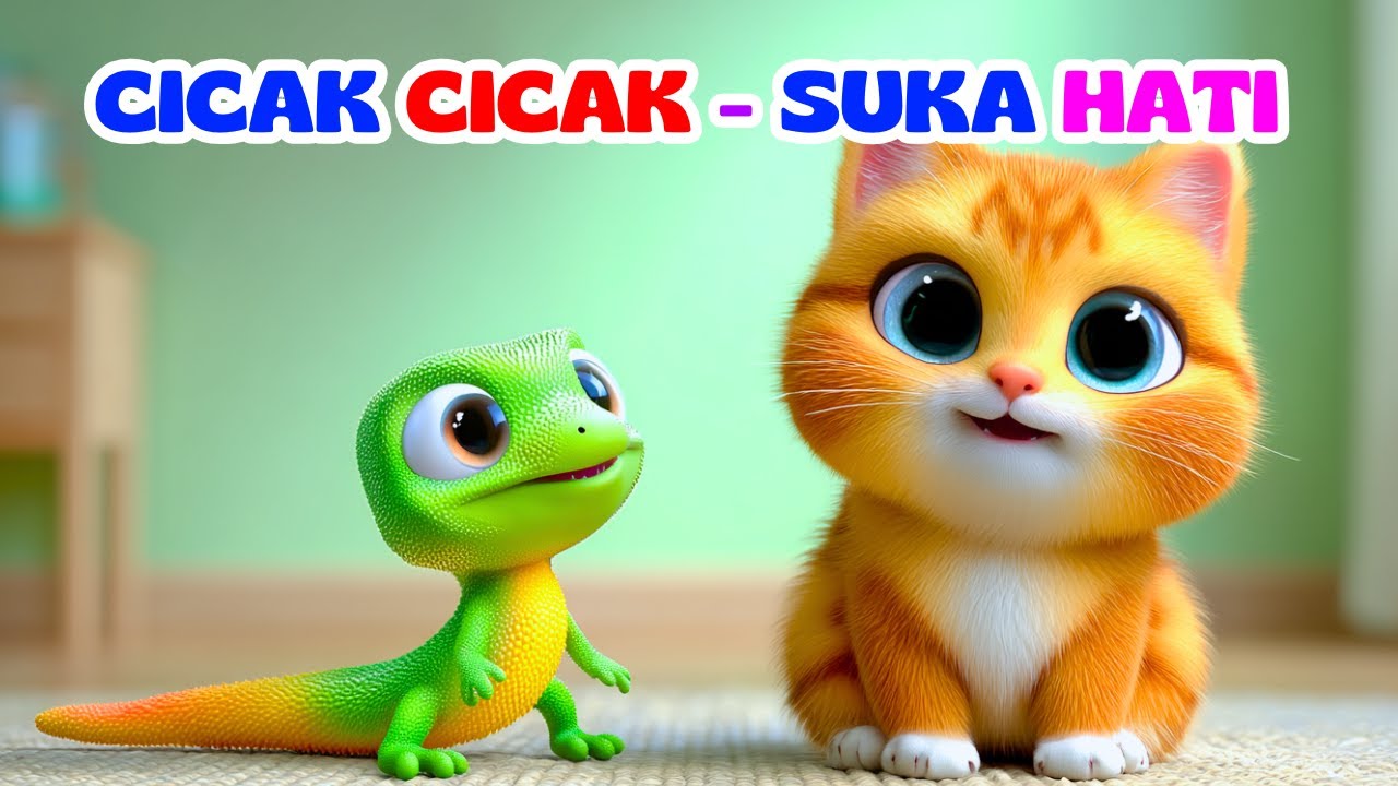 Cicak Cicak di Dinding - Kalau Kau Suka Hati dan Lagu Anak Indonesia Lainnya - Balita TK PAUD