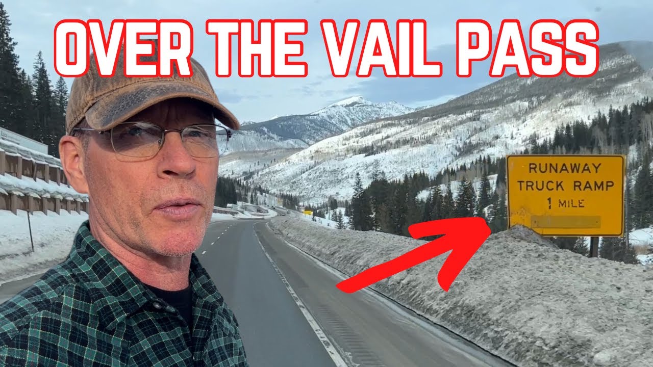 Vail Pass - Trucking I-70 West - Frisco to Avon