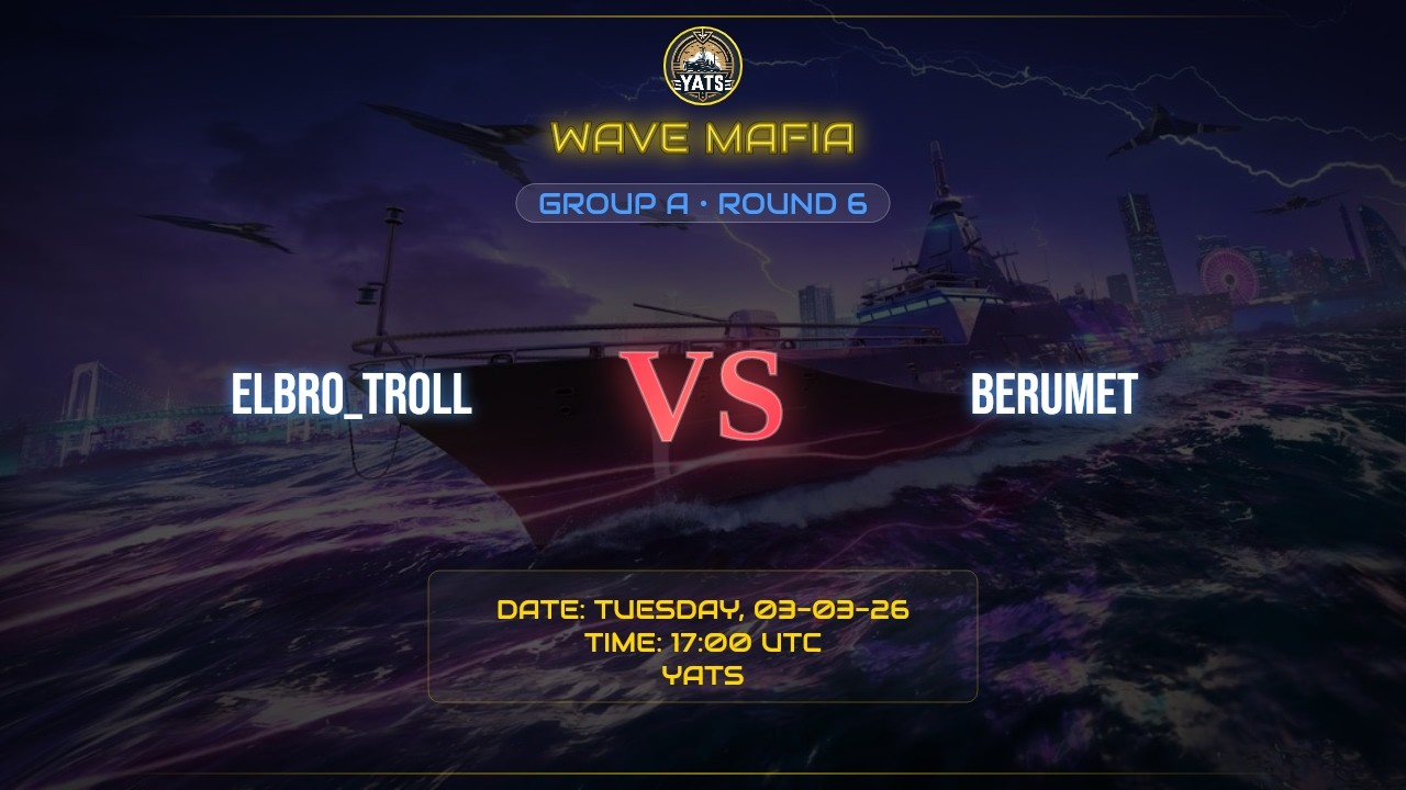 WAVE MAFIA || R6 || GROUP A || MATCH 1 ||  ELBRO_TROLL VS BERUMET