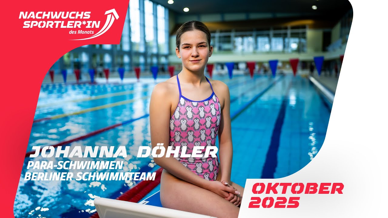 Johanna Döhler - Nachwuchssportlerin des Monats Oktober 2025